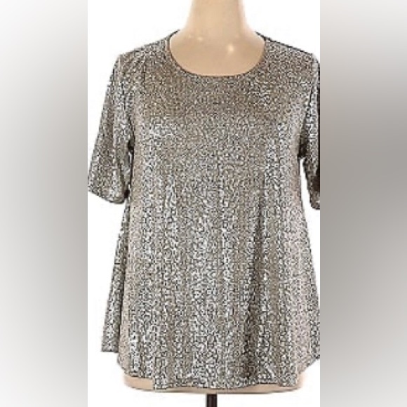 Cha Cha Vente silver top - Picture 1 of 1